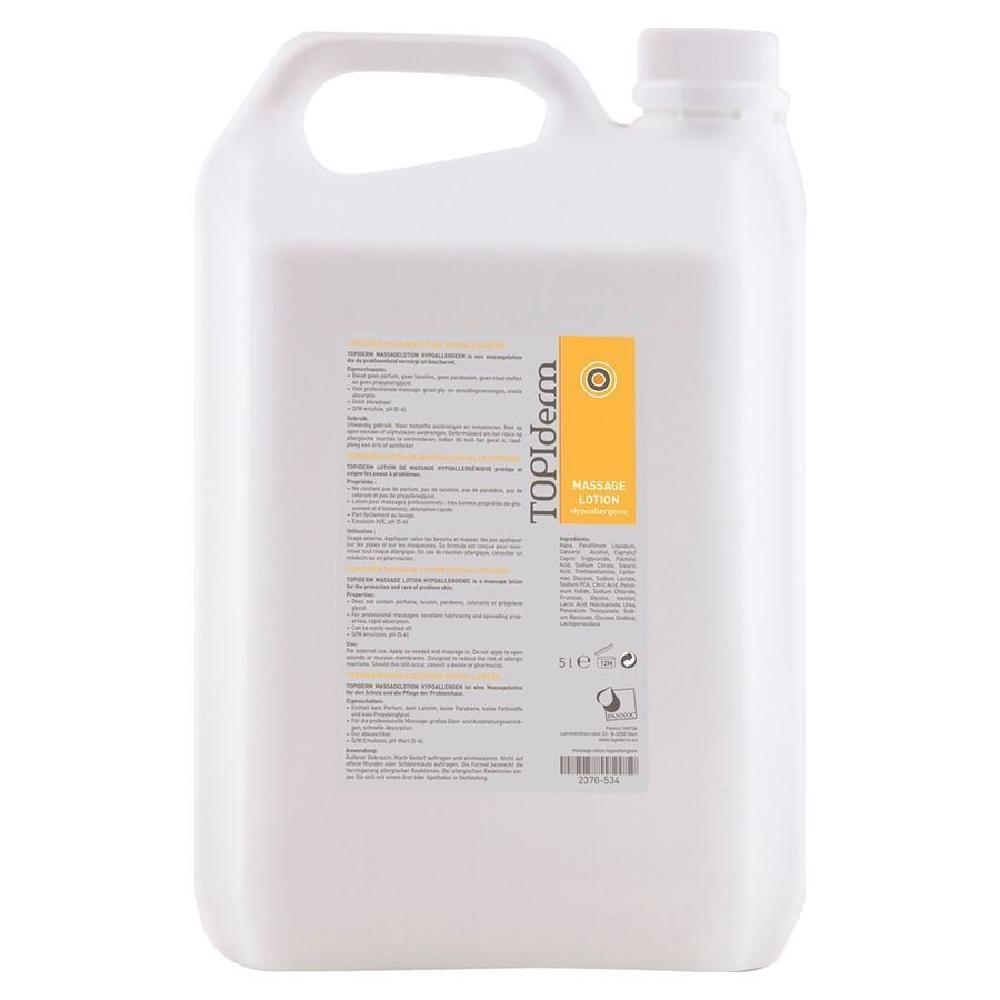 Topiderm Massage Lotion Hypoallergenic 5l