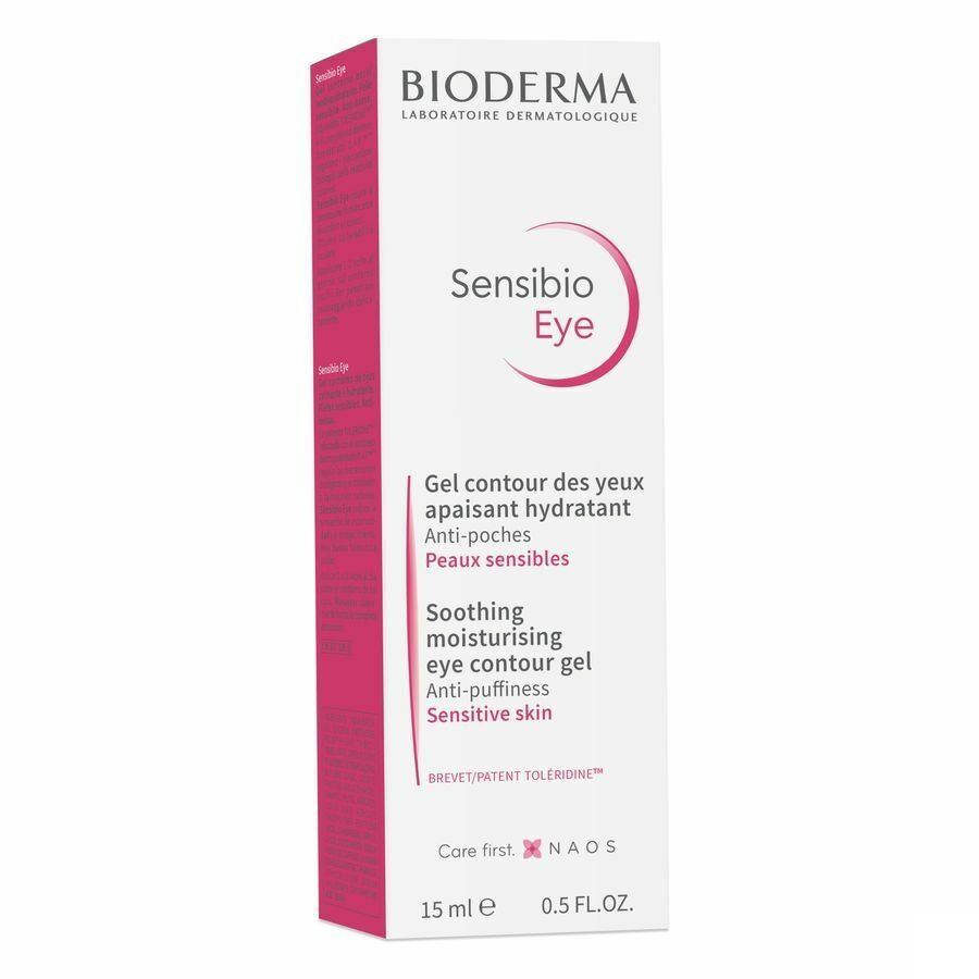Bioderma Sensibio Oogomtrek Gel Gevoelige Ogen 15ml