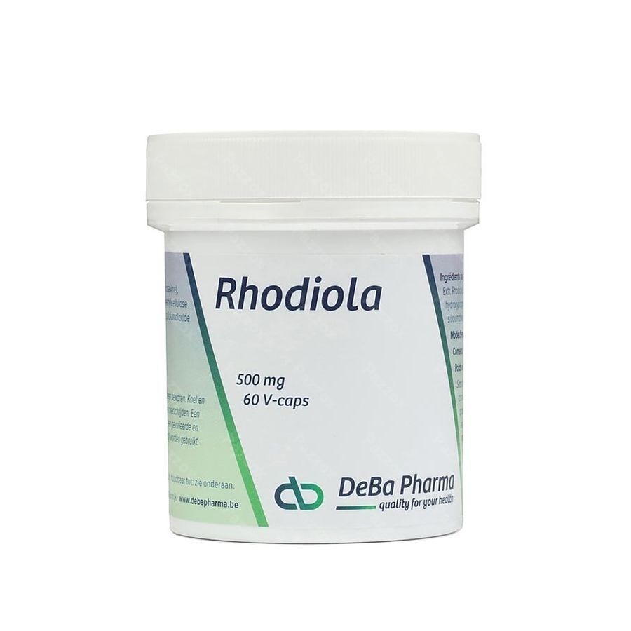 Deba Pharma Rhodiola Extract 60 Plantaardige Capsules