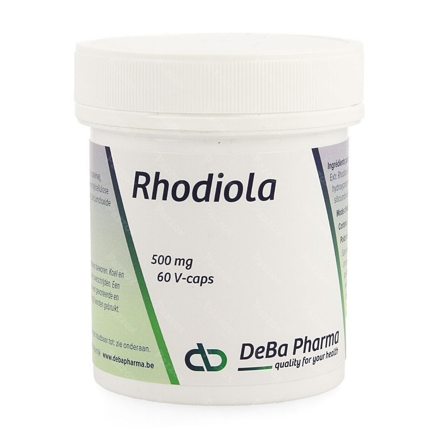 Deba Pharma Rhodiola Extract 60 Plantaardige Capsules