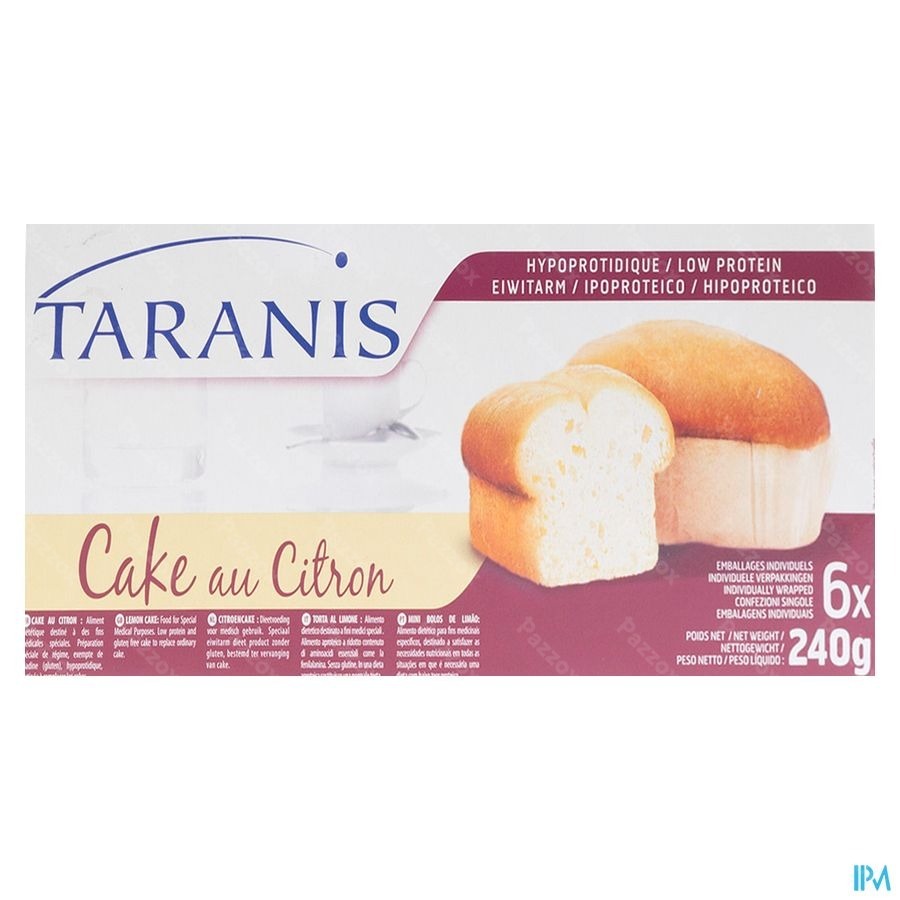 Taranis Mini Citroen Cake 6x40g