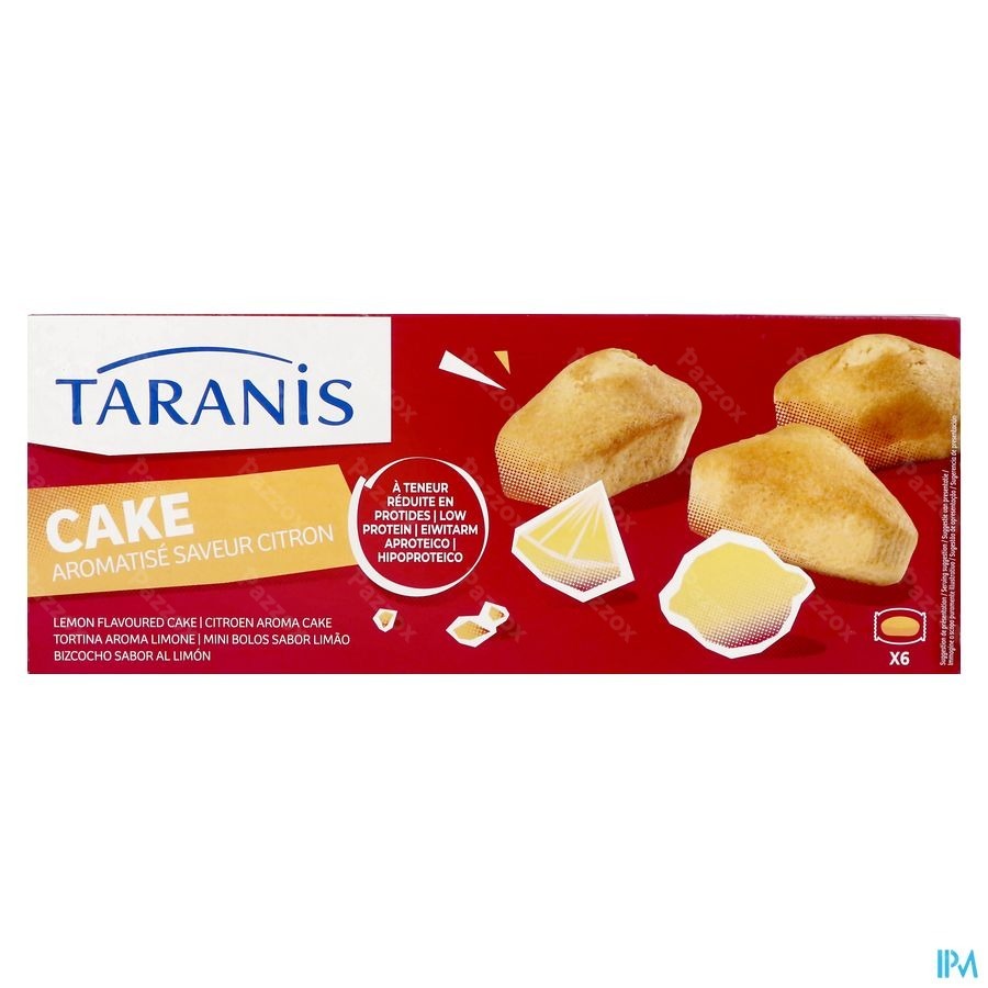 Taranis Mini Citroen Cake 6x40g