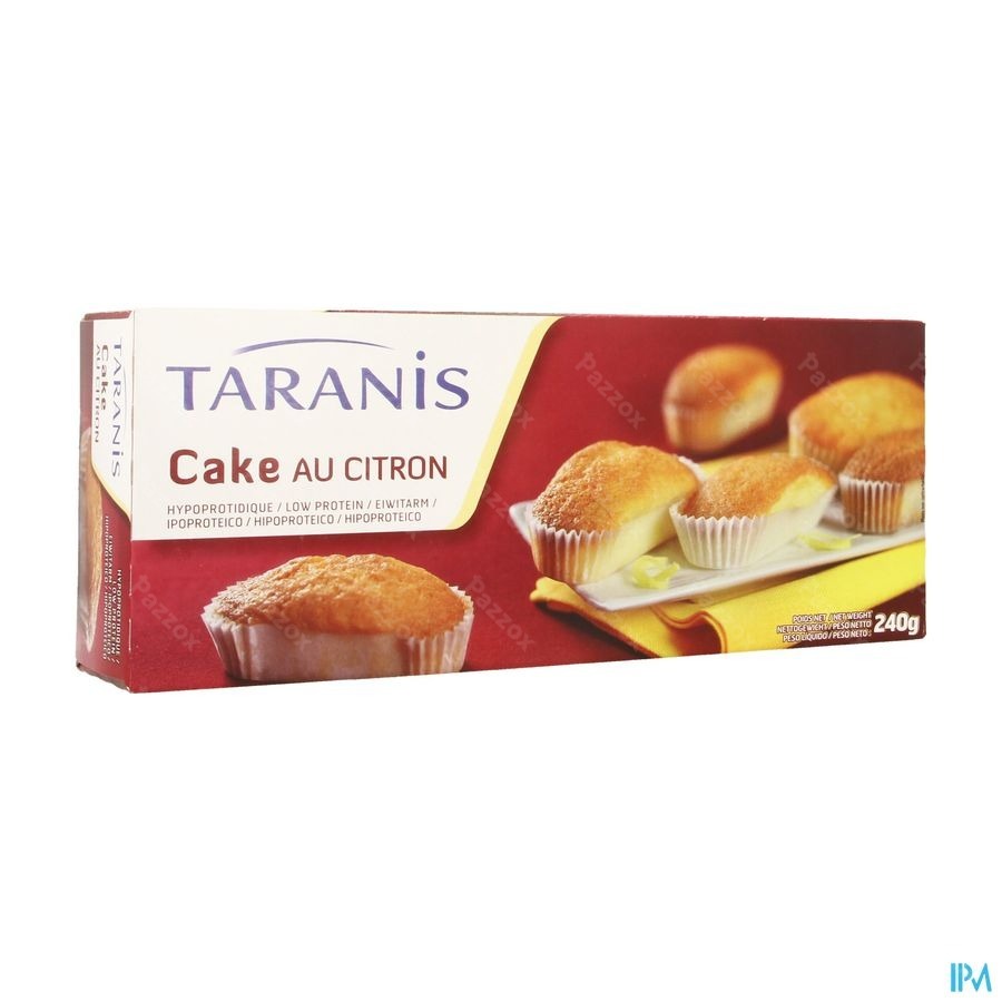 Taranis Mini Citroen Cake 6x40g