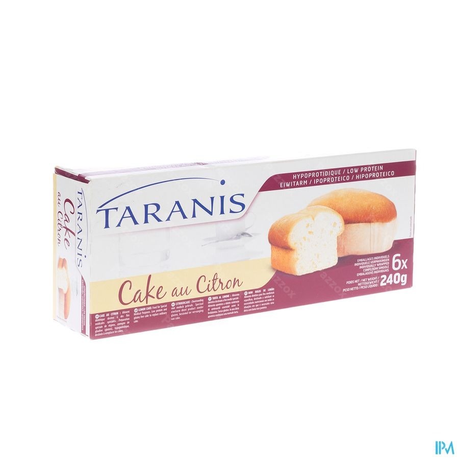 Taranis Mini Citroen Cake 6x40g