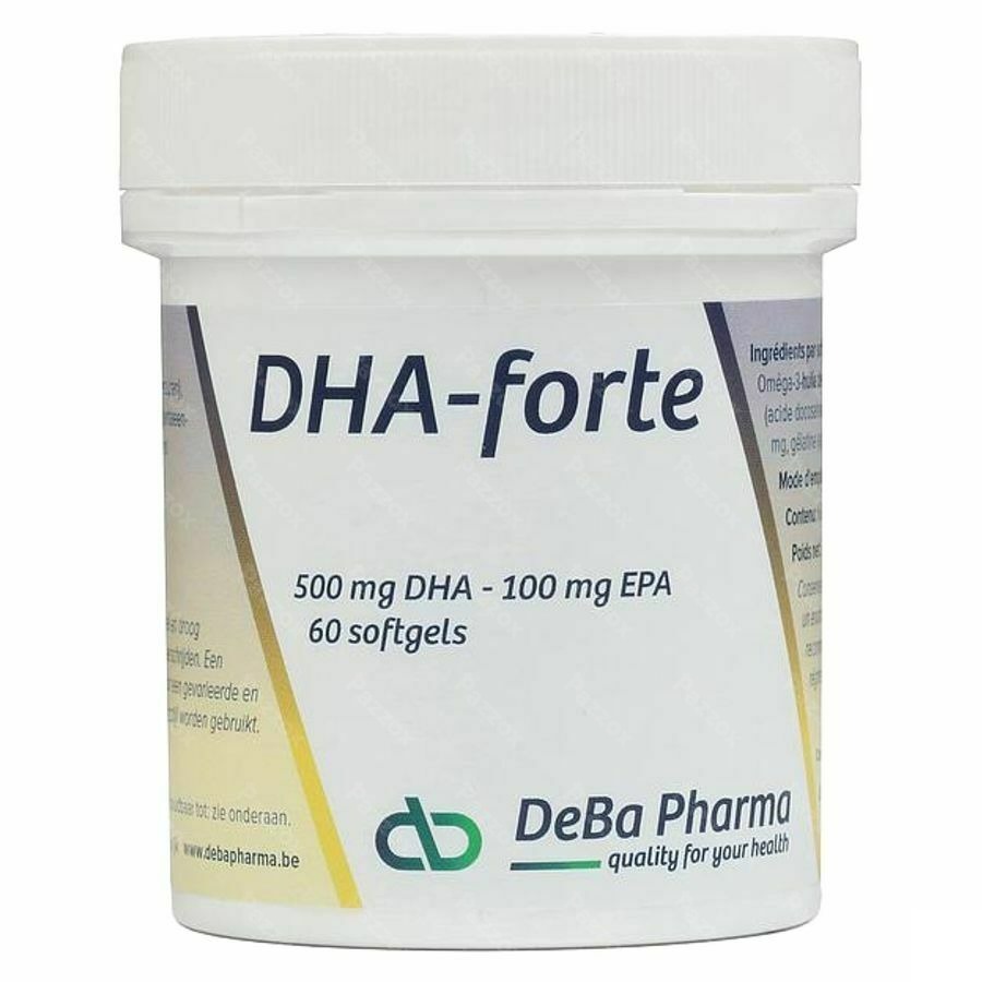 Dha Forte Caps 60x500mg Deba
