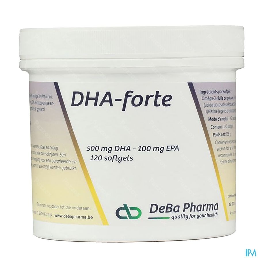DeBa Pharma DHA-forte 120 Capsules