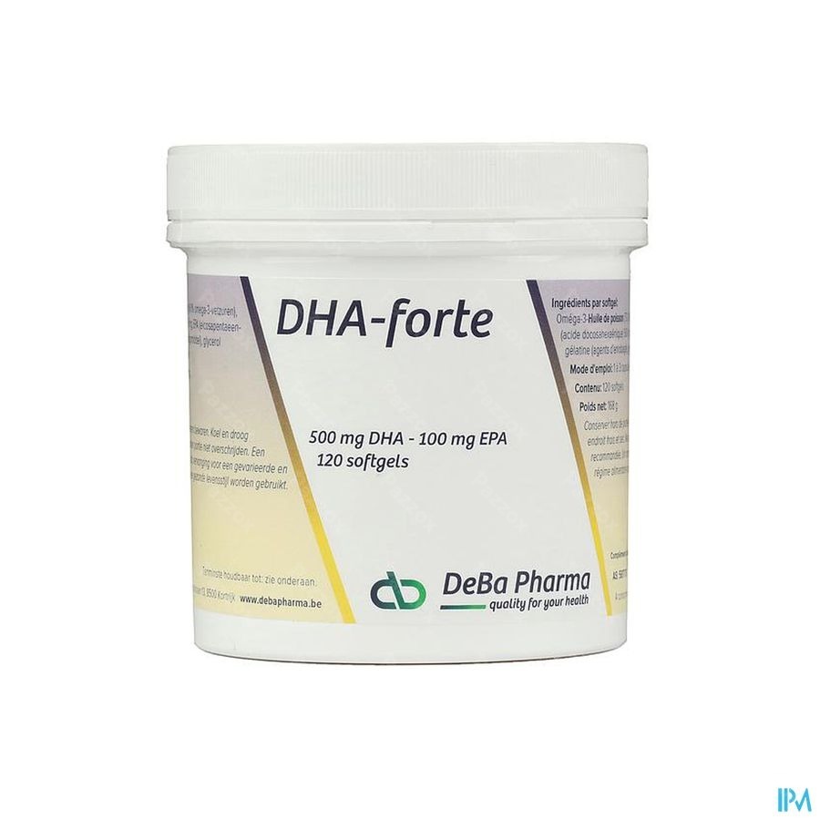 DeBa Pharma DHA-forte 120 Capsules