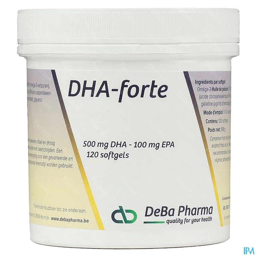 DeBa Pharma DHA-forte 120 Capsules