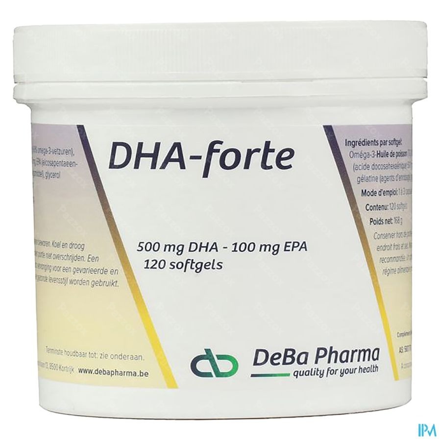 DeBa Pharma DHA-forte 120 Capsules