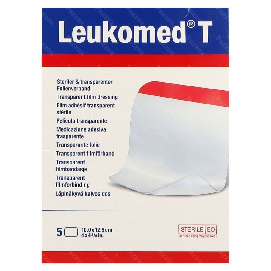 Leukomed T Verb Steriel 10,0cmx12,5cm 5 7238111