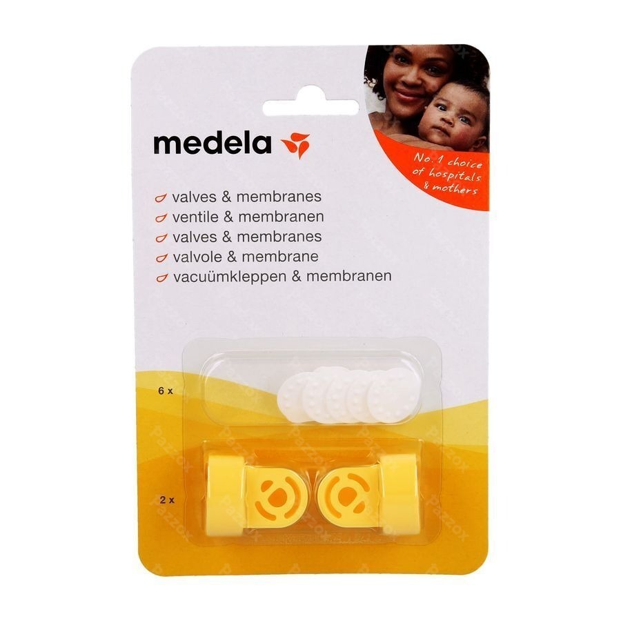 Medela Vacuum Set 2 Kleppen+6 Membranen 8000727