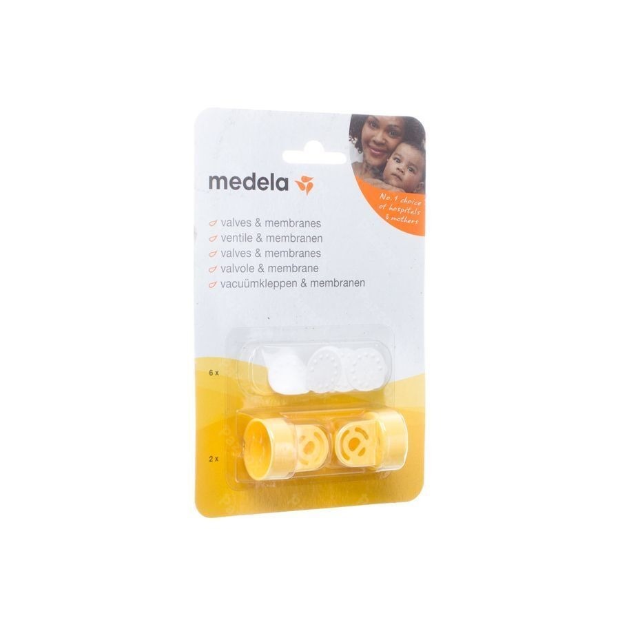 Medela Vacuum Set 2 Kleppen+6 Membranen 8000727