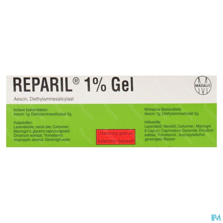 Reparil 1% Gel 100g