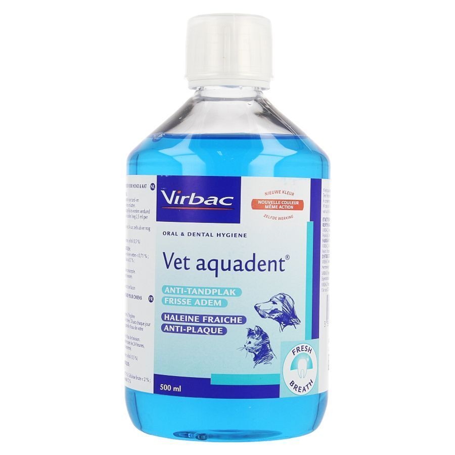 Vet Aquadent Anti Plak Drinkbare Opl 500ml