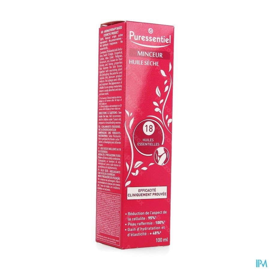 Puressentiel Afslanking Droge Olie 18 Ess Ol.100ml