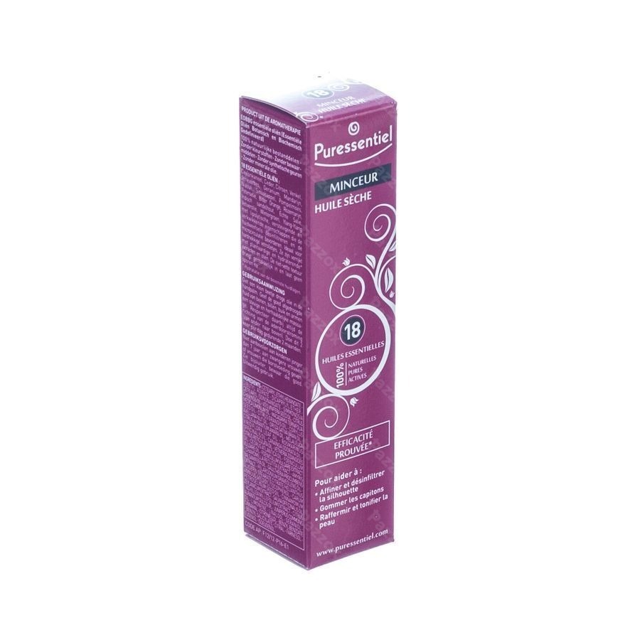 Puressentiel Afslanking Droge Olie 18 Ess Ol.100ml