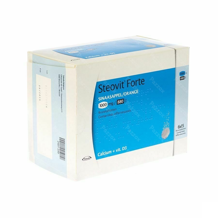Steovit D3 1000mg/880ie Bruistabl 90