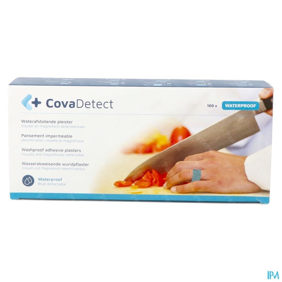 Cova Detectiepleister Blauw 2x18cm Wtp 100 20180w