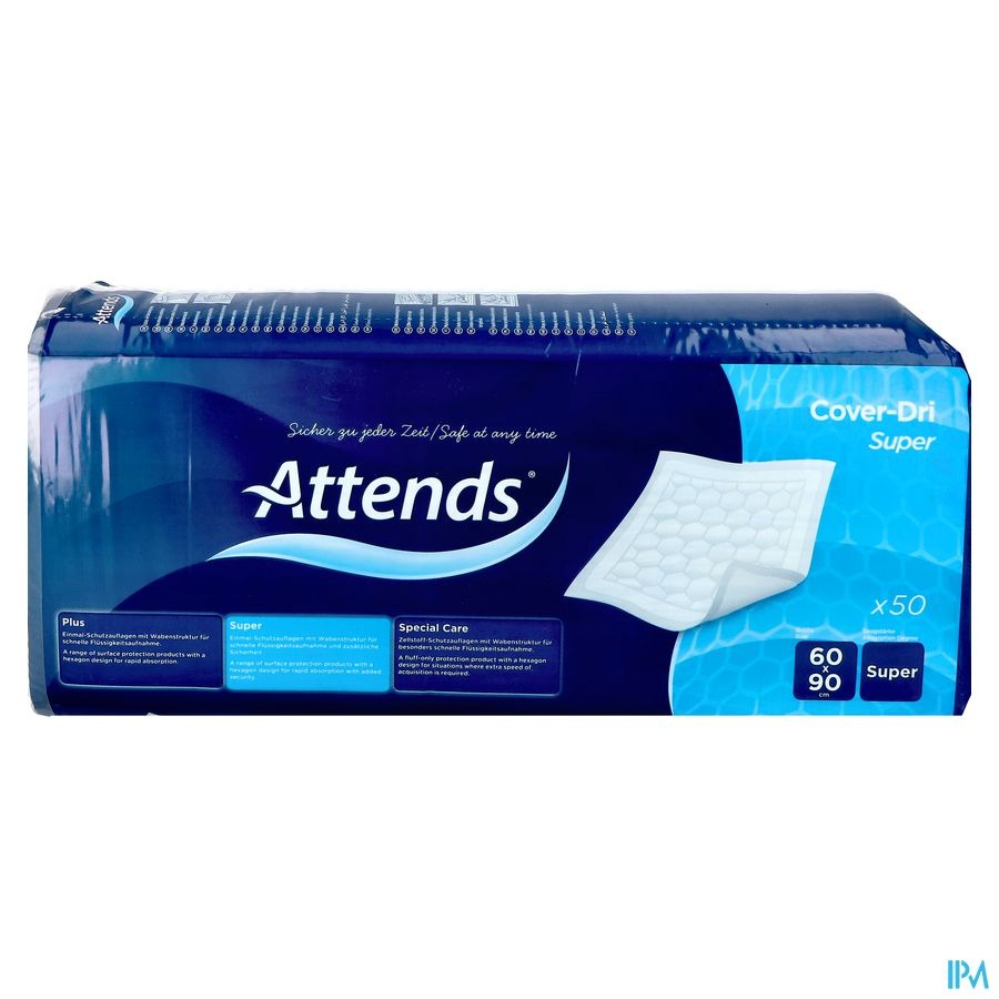 Attends Cover Dri Super Onderleg Nf 60x 90cm 1x50