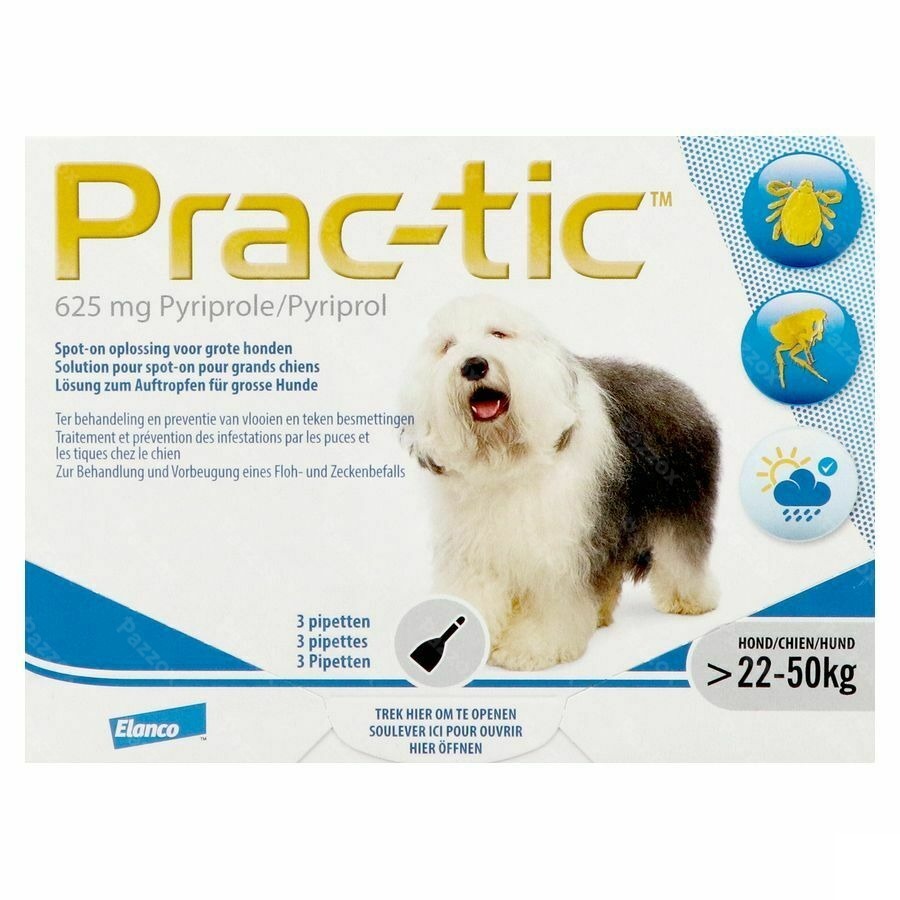 Prac-tic Spot-on A/vlo-teek Grote Hond Pip.1x3