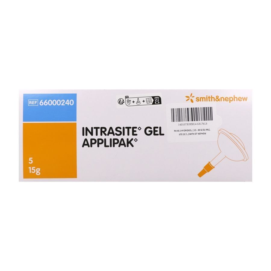 Intrasite Gel 5 X 15g 66000240