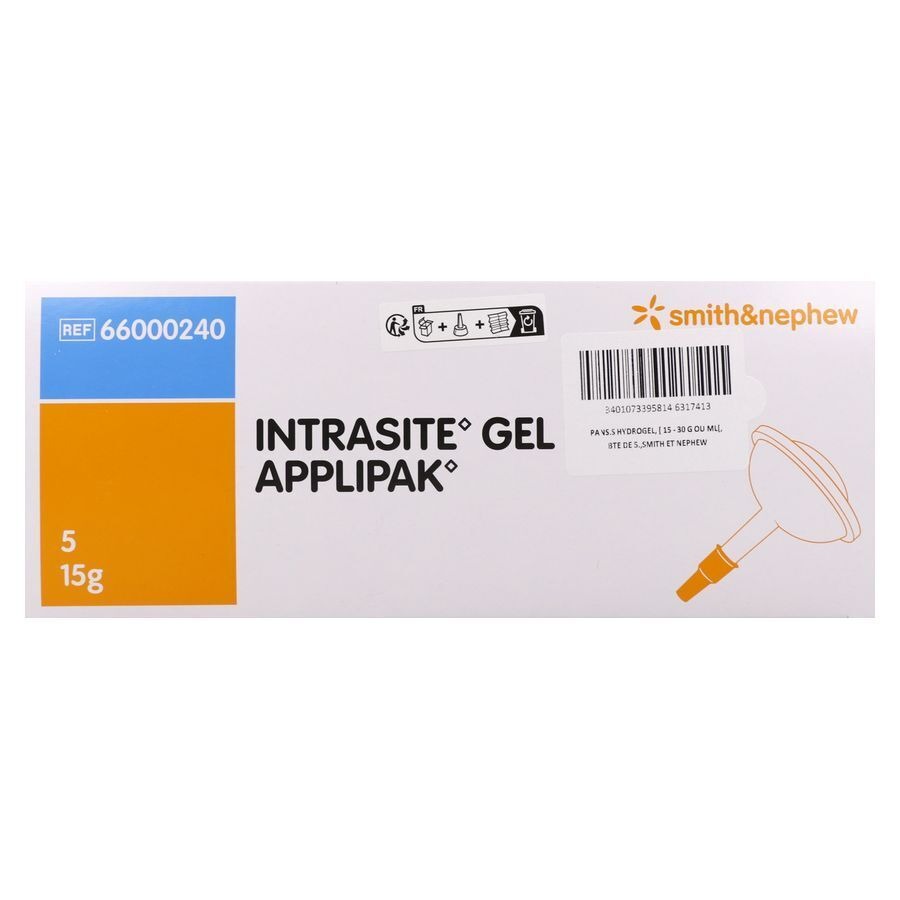 Intrasite Gel 5 X 15g 66000240