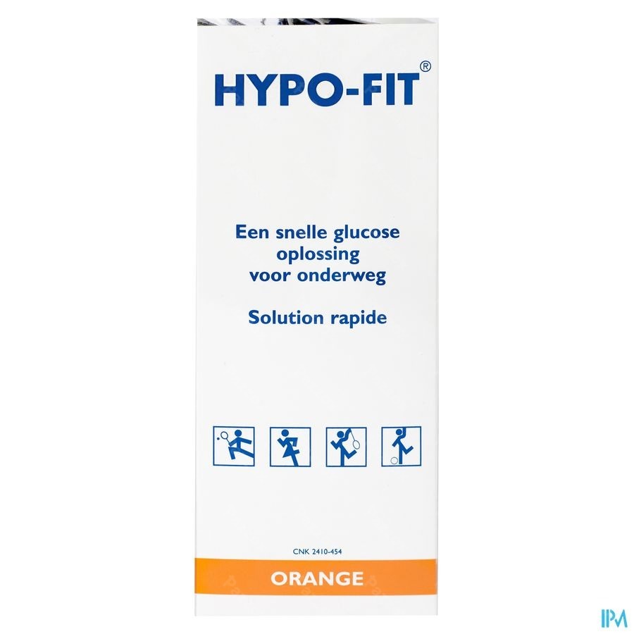 Hypo-fit Direct Energy Orange Zakje 12x18g