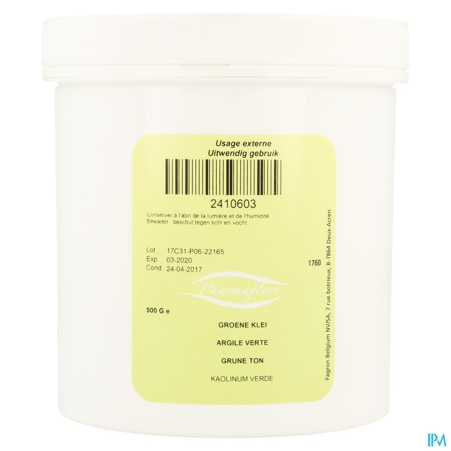 Groene Klei Gemalen 500g Fag