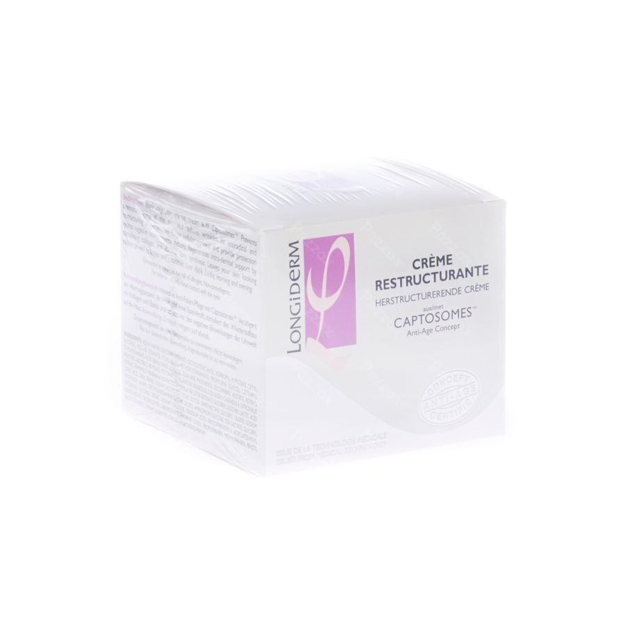 Longiderm Creme Herstructurerend Gelaat 50ml