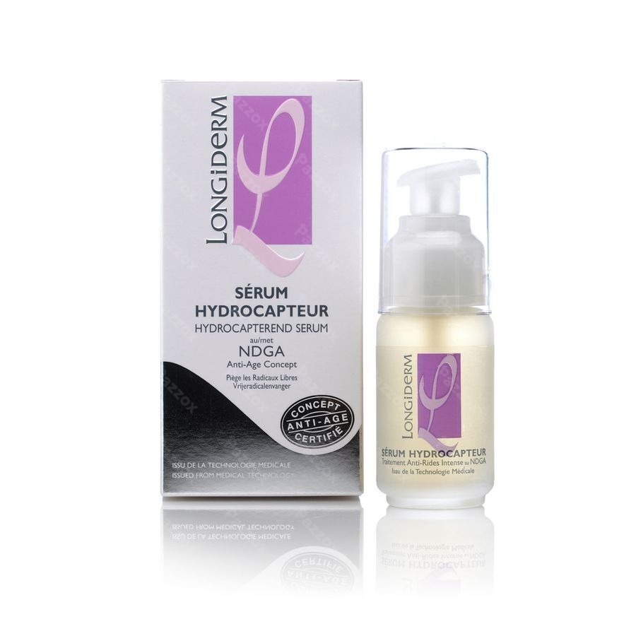 Longiderm Serum Hydrocapterend A/age Gelaat 30ml