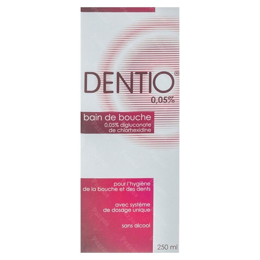 Dentio Rood 0,05% Mondspoelmiddel 250ml