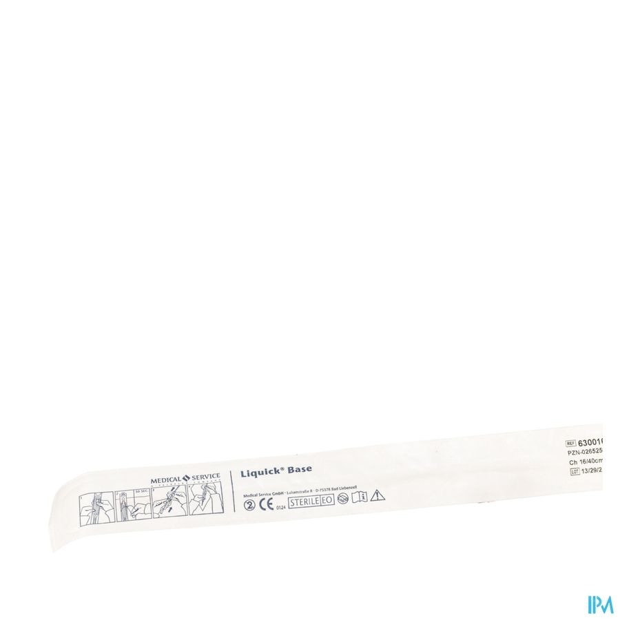 Liquick Base Ergoth.blaassonde Ch16 40cm 60 630016