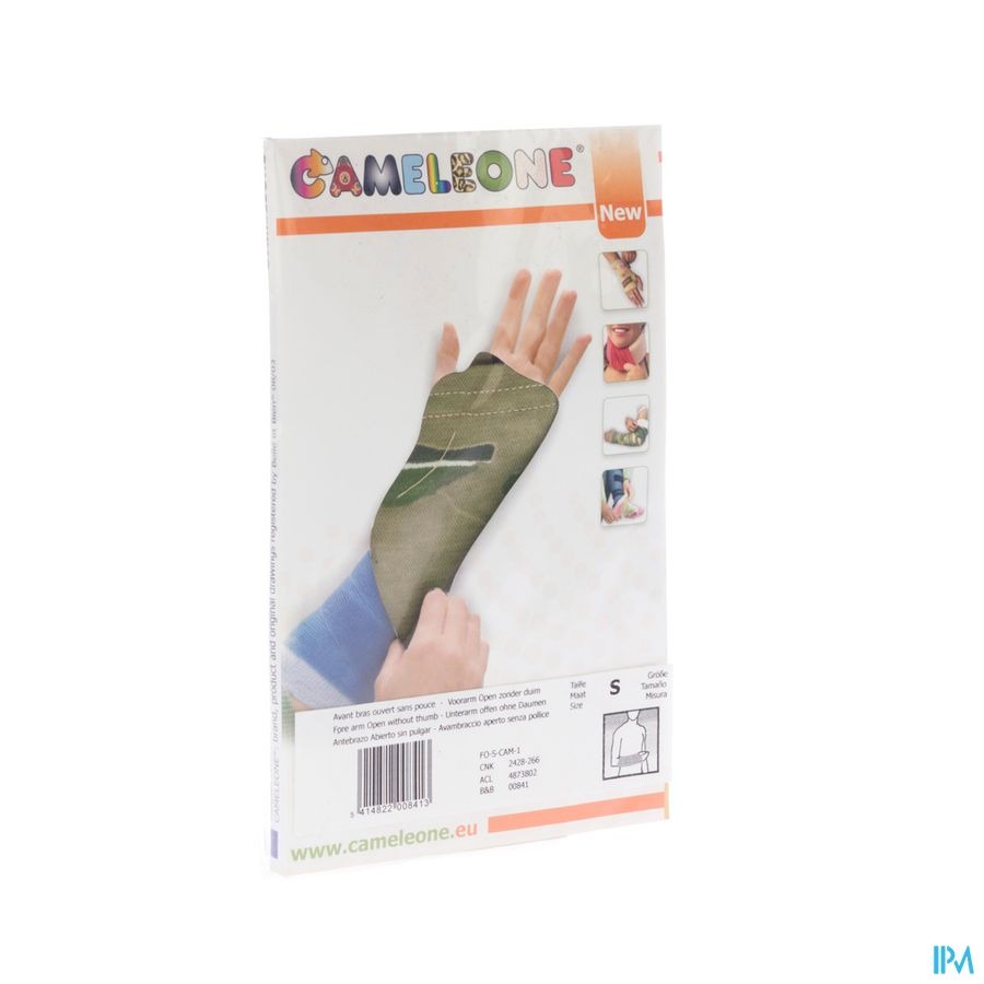 Cameleone Voorarm Open -duim Camouflage S 1