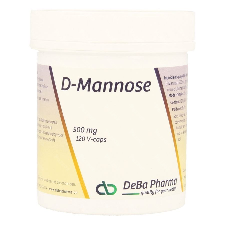 DeBa Pharma D-Mannose 120 Capsules 