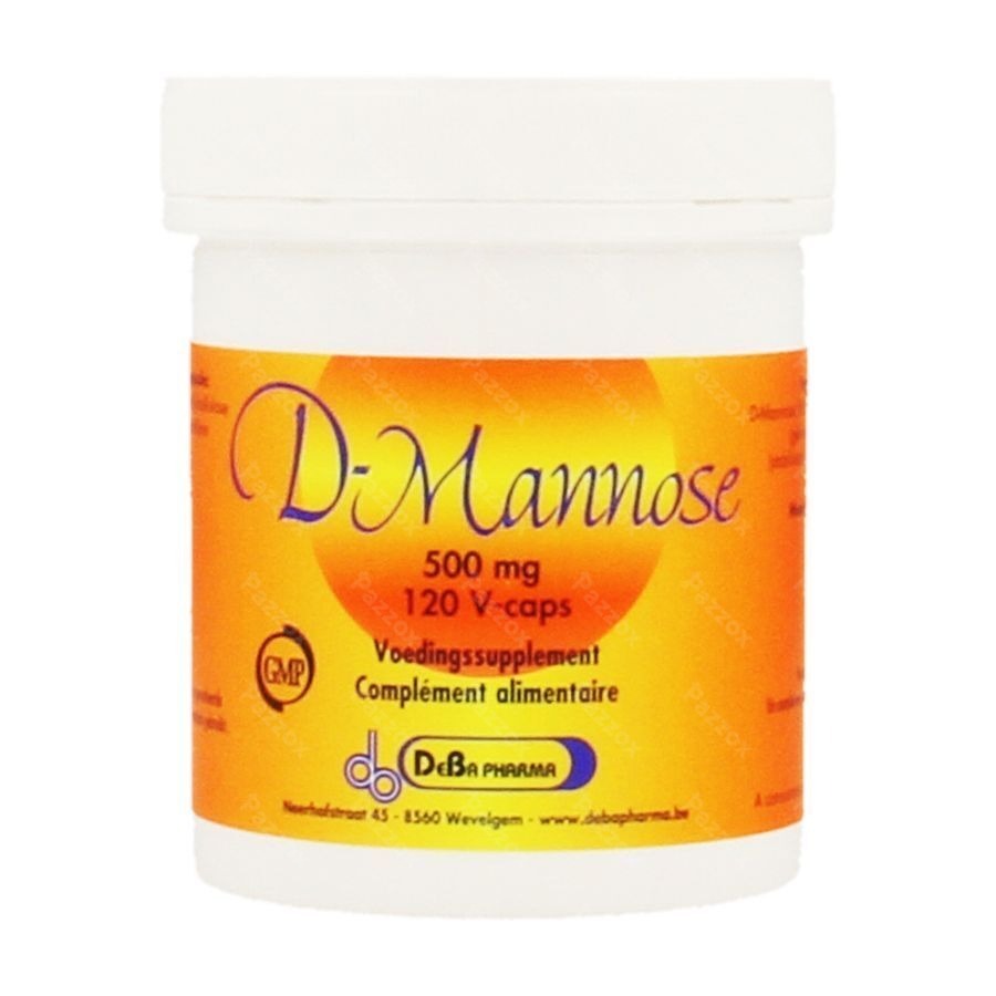 DeBa Pharma D-Mannose 120 Capsules 