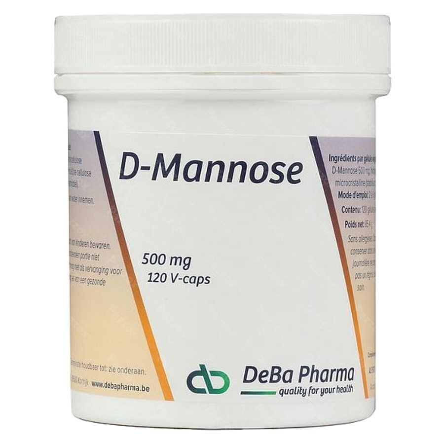 DeBa Pharma D-Mannose 120 Capsules 
