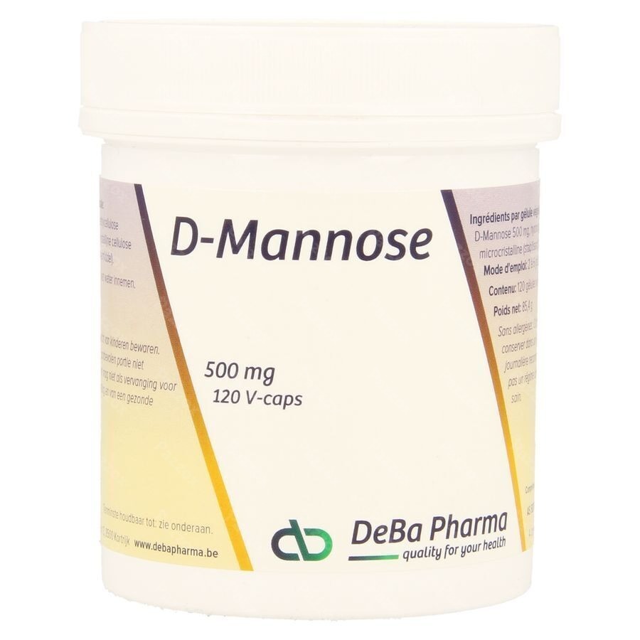 DeBa Pharma D-Mannose 120 Capsules 