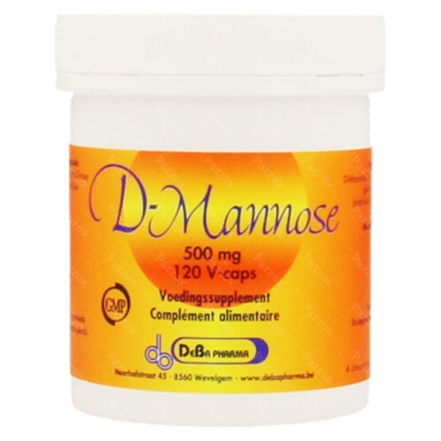 DeBa Pharma D-Mannose 120 Capsules 