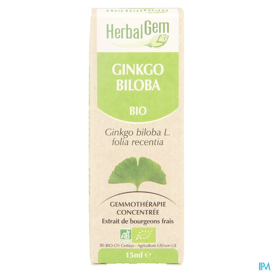 Herbalgem Ginkgo Biloba Maceraat 15ml