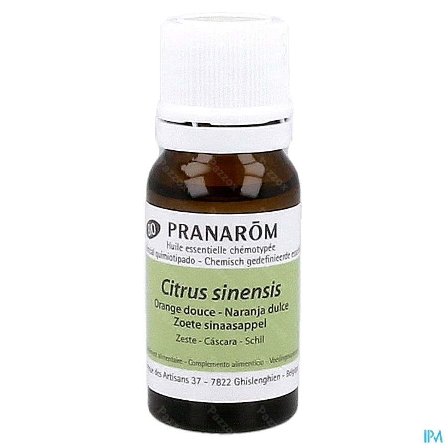 Pranarôm Essentiële Olie Zoete Sinaasappel 10ml