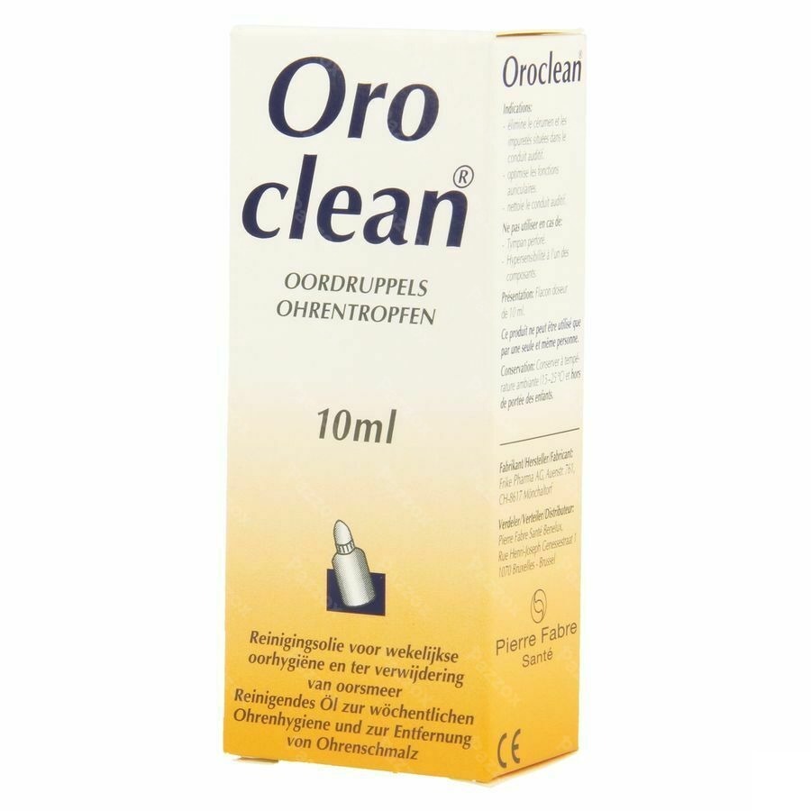 Oroclean Oordruppels Reinigend 10ml