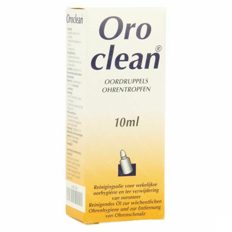Oroclean Oordruppels Reinigend 10ml