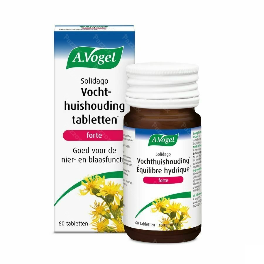 A.Vogel Solidago Forte Goede Vochthuishouding 60 Tabletten