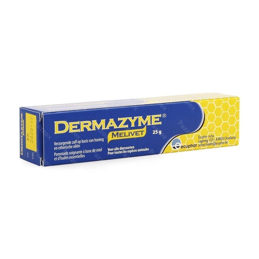 Dermazyme Melivet Zalf Tube 25g