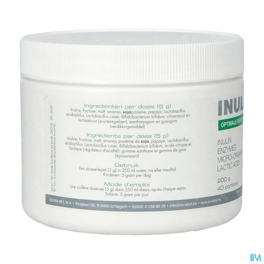Soriabel Inulac Poeder 200g