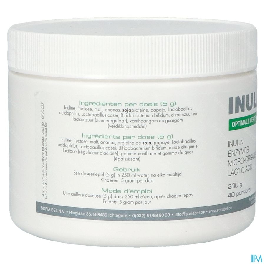 Soriabel Inulac Poeder 200g