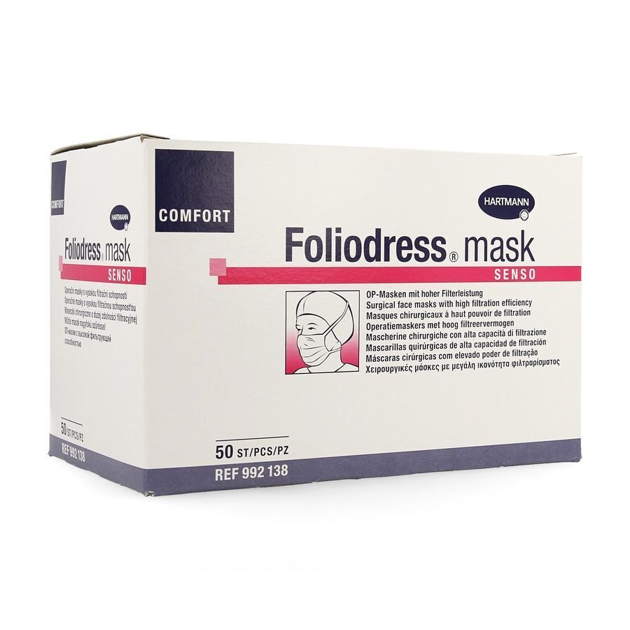 Foliodress Mask Senso Groen 50 P/s