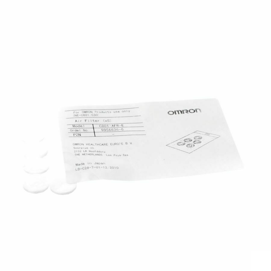 Omron Luchtfilter Voor Aerosol C30/c801kd 5