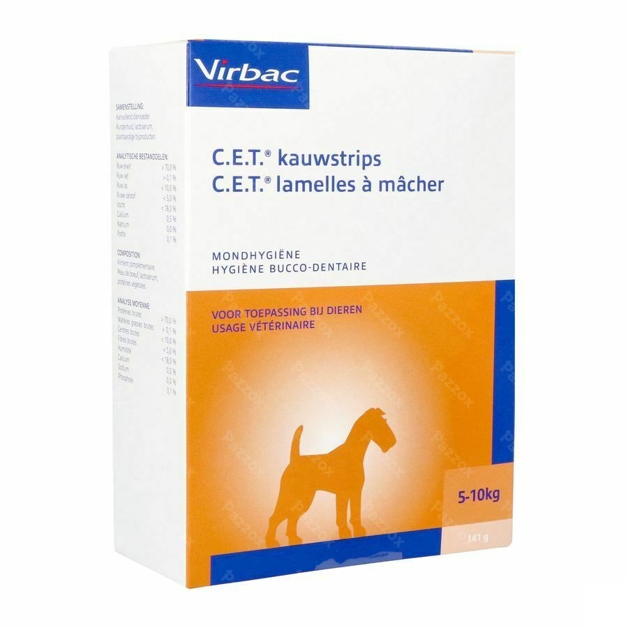 Cet Enzymatische Kauw Striplets <10kg 141g