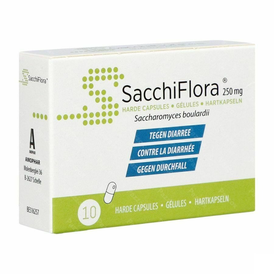Sacchiflora 250mg Harde Caps 10 Blister